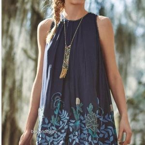 NotSoSerious Hand Beaded Mini Dress